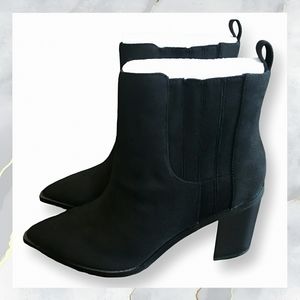 New w/Box! Imily Bela Chunky Heel Suede Ankle Boots WOMEN’S Size 8.5 Shoes